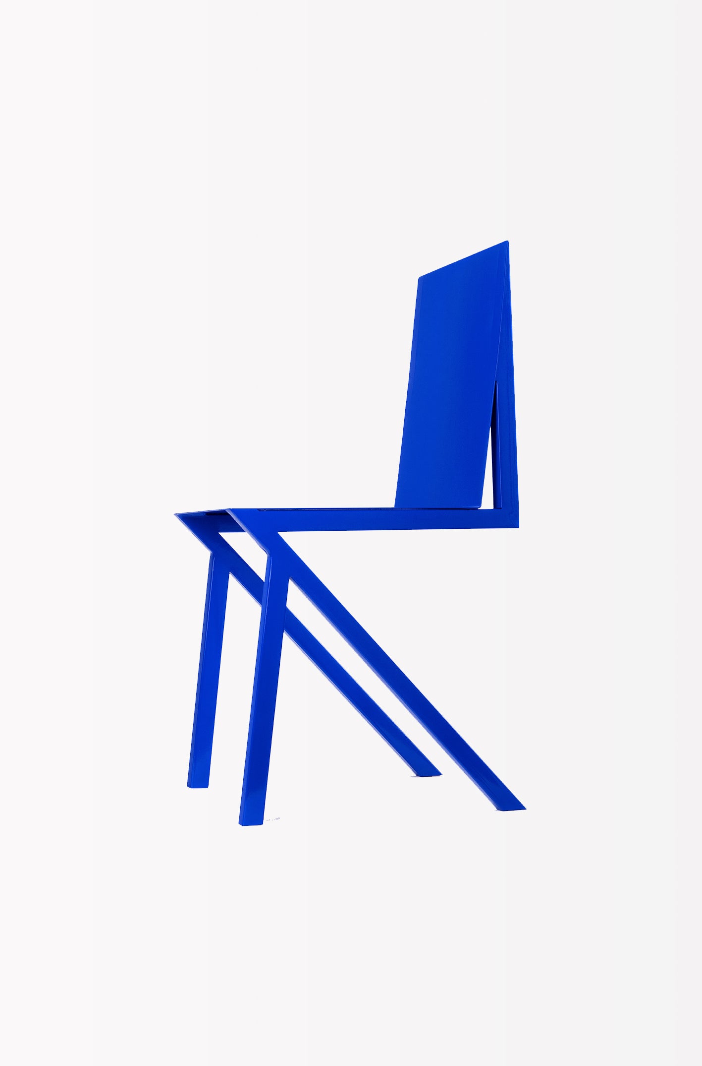 Silla Pliego color azul