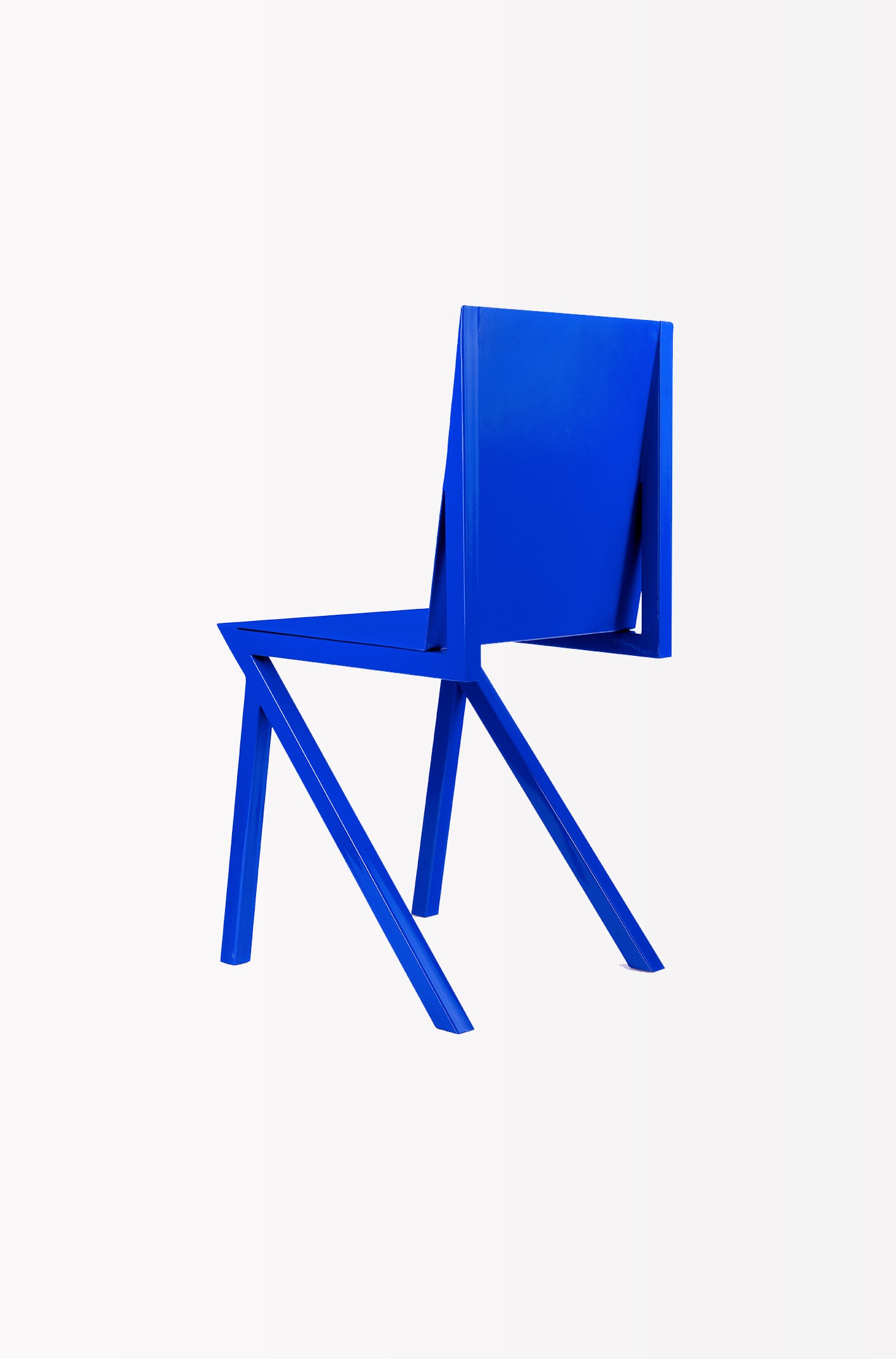 Silla Pliego color azul