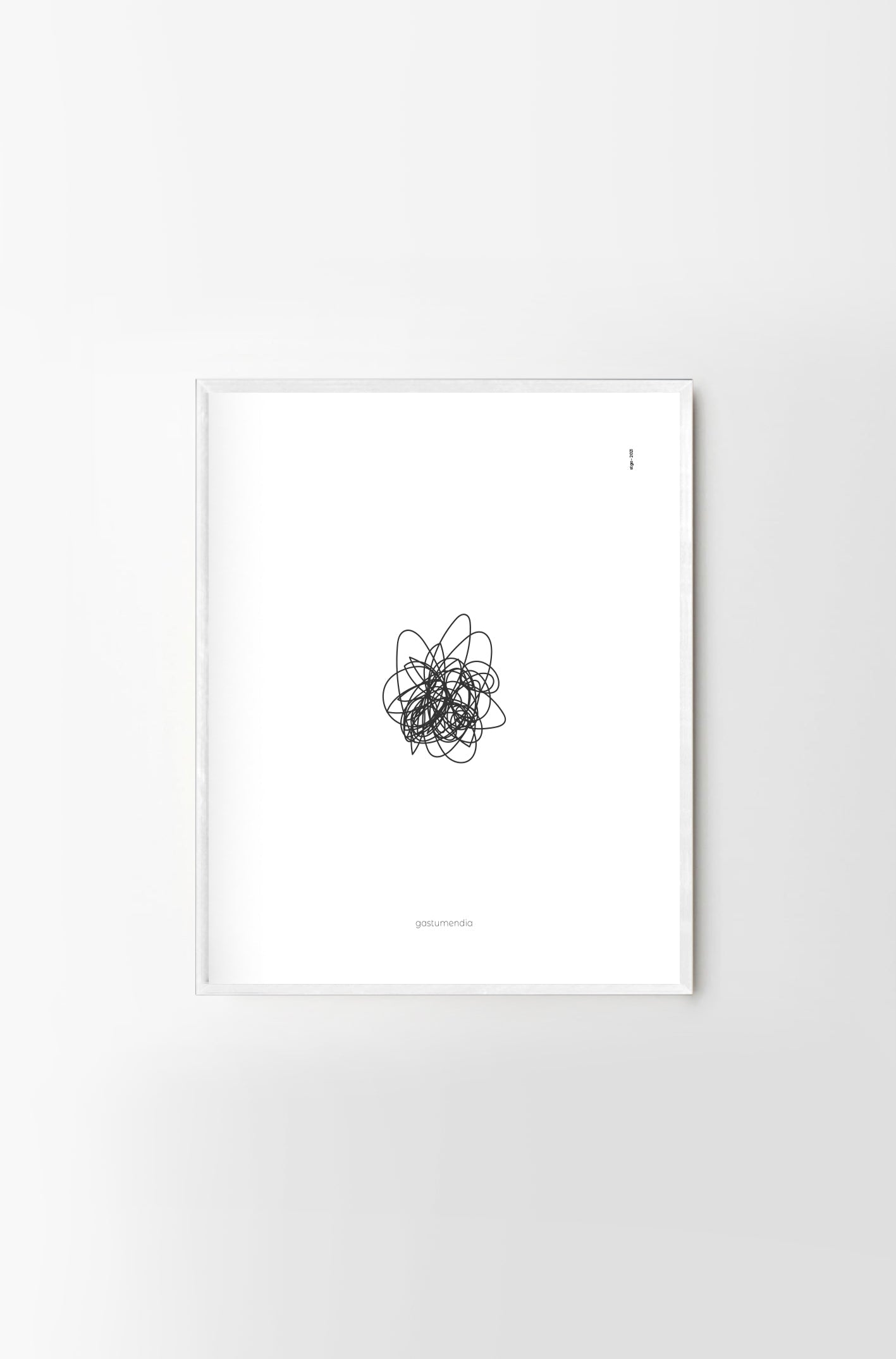 Cuadro blanco y negro I