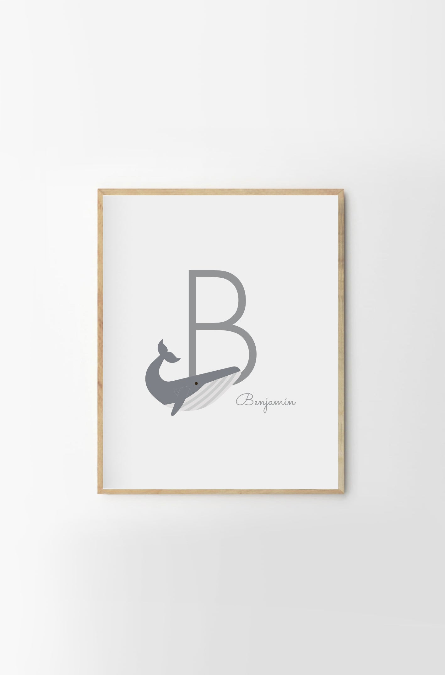 Letra con nombre personalizable