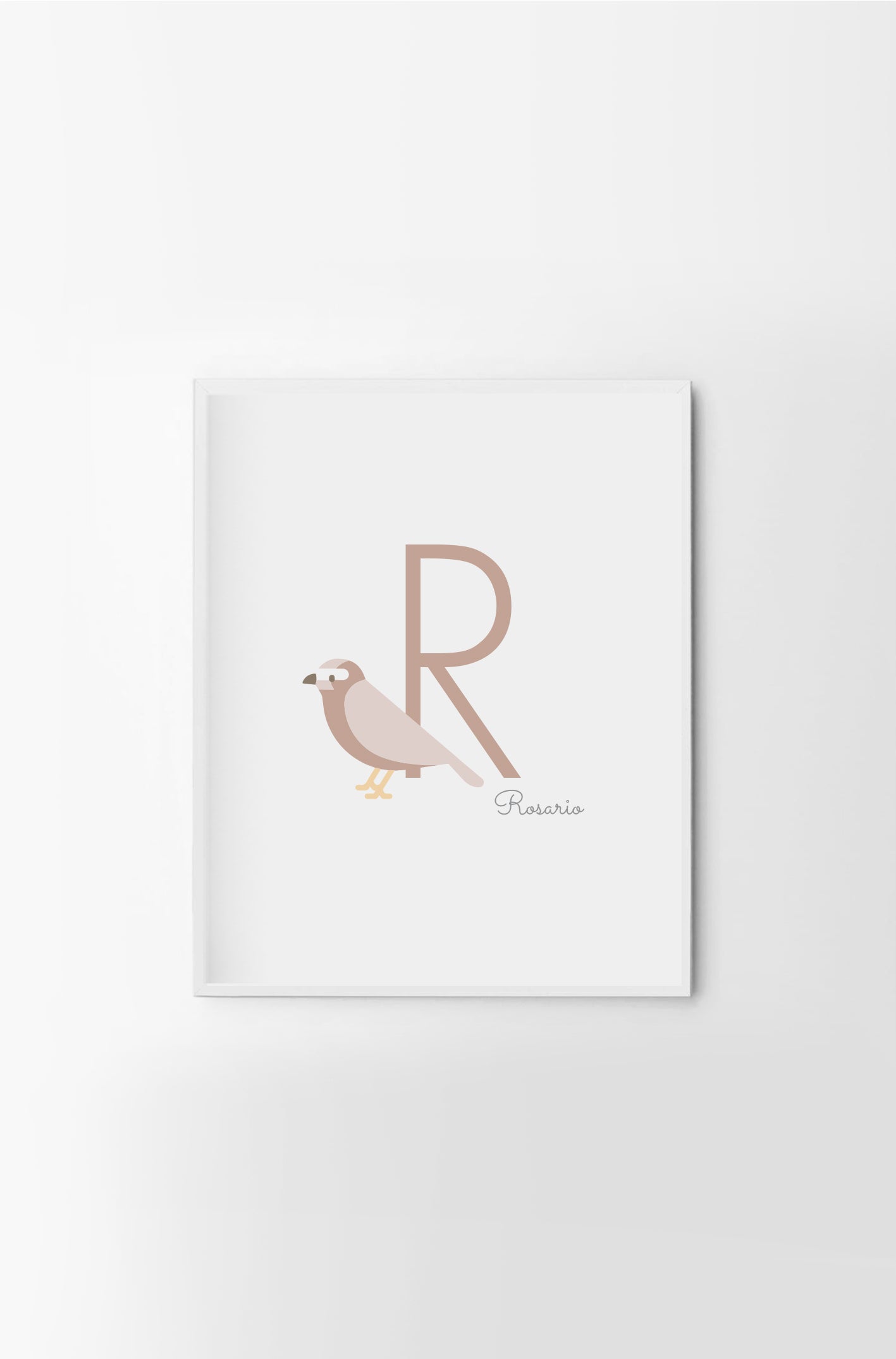 Letra con nombre personalizable