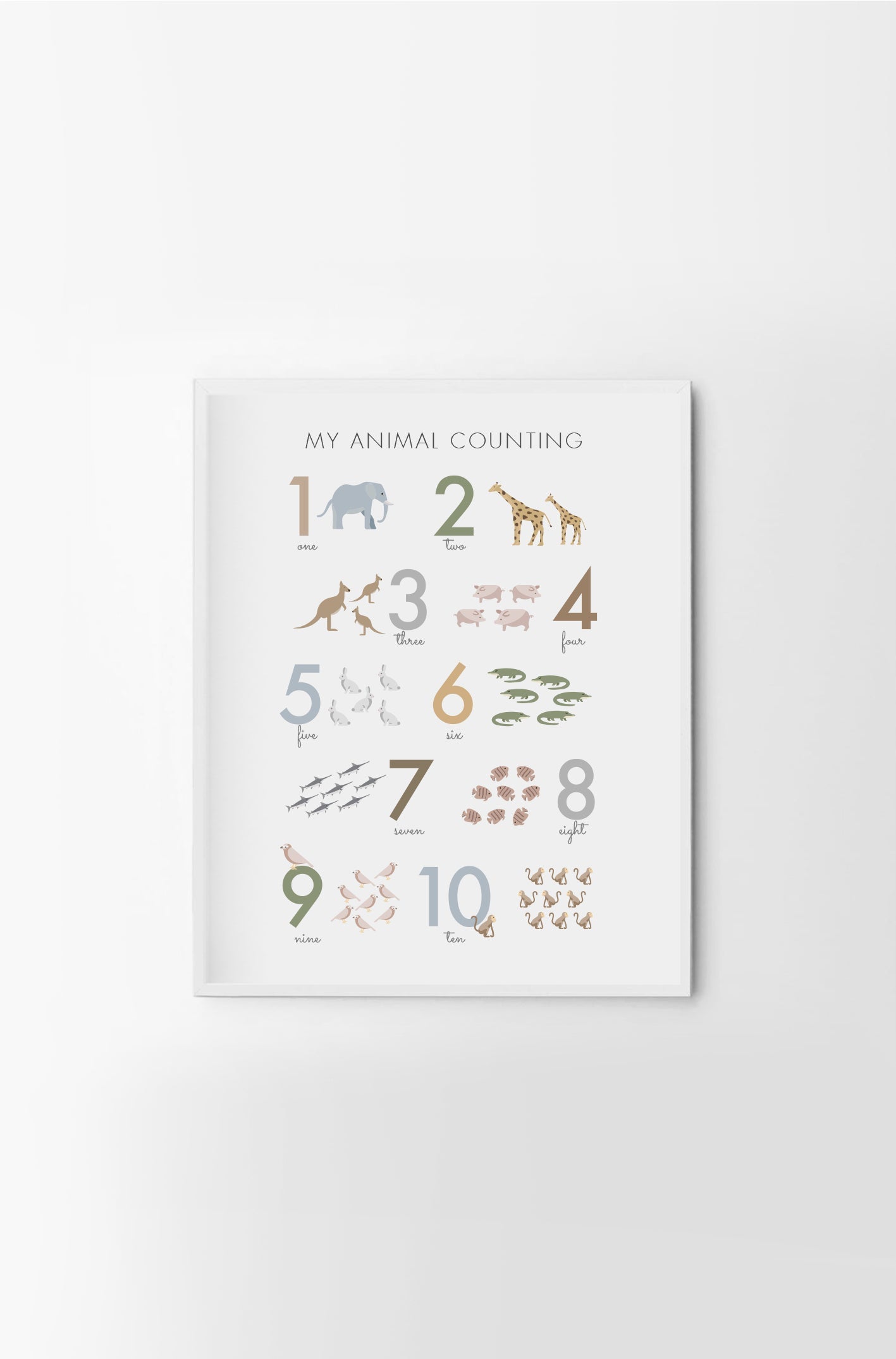 My animal counting