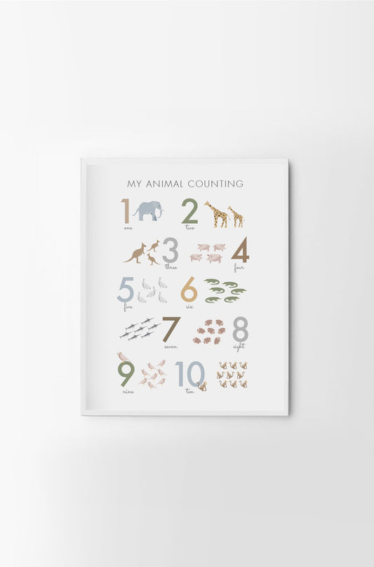 My animal counting