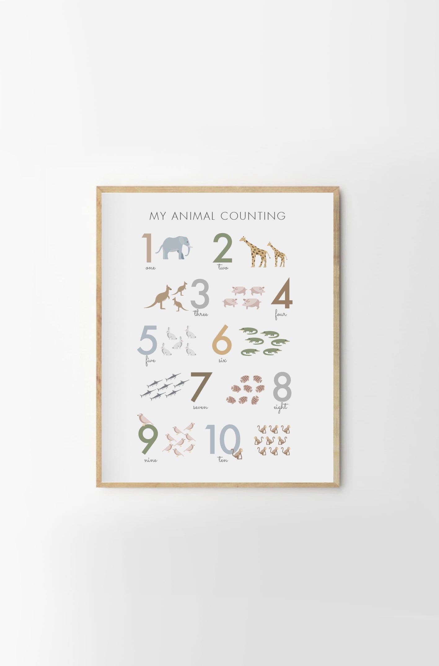 My animal counting