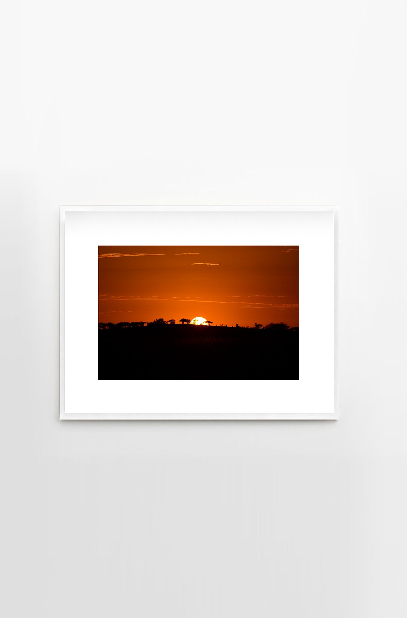 Atardecer en África