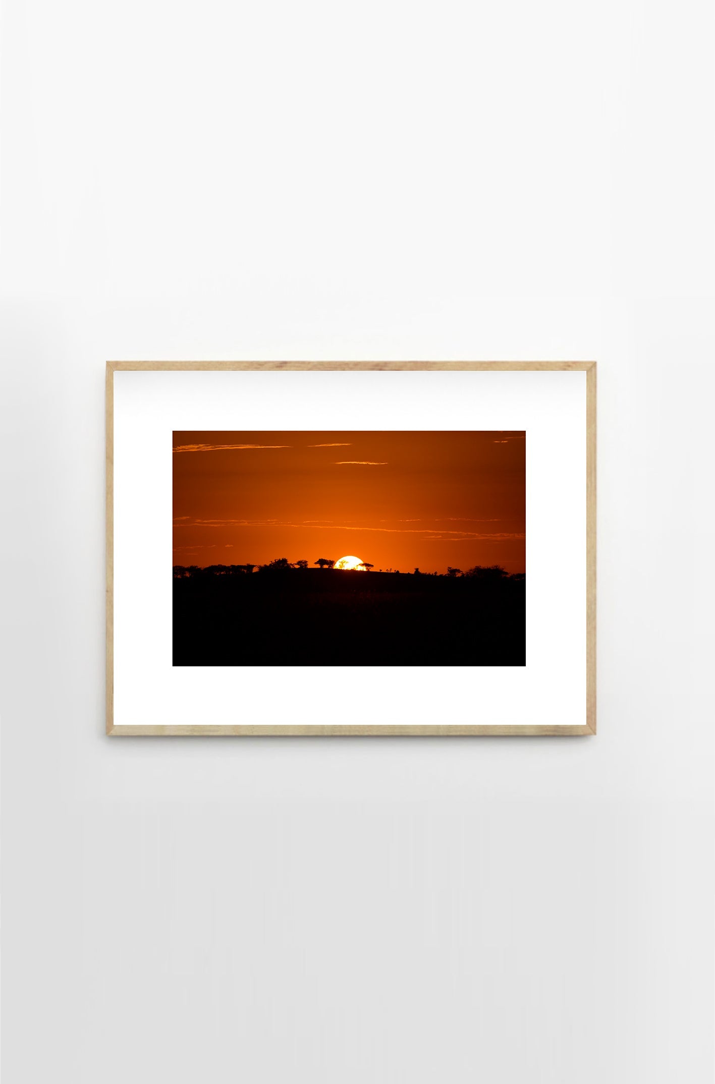 Atardecer en África