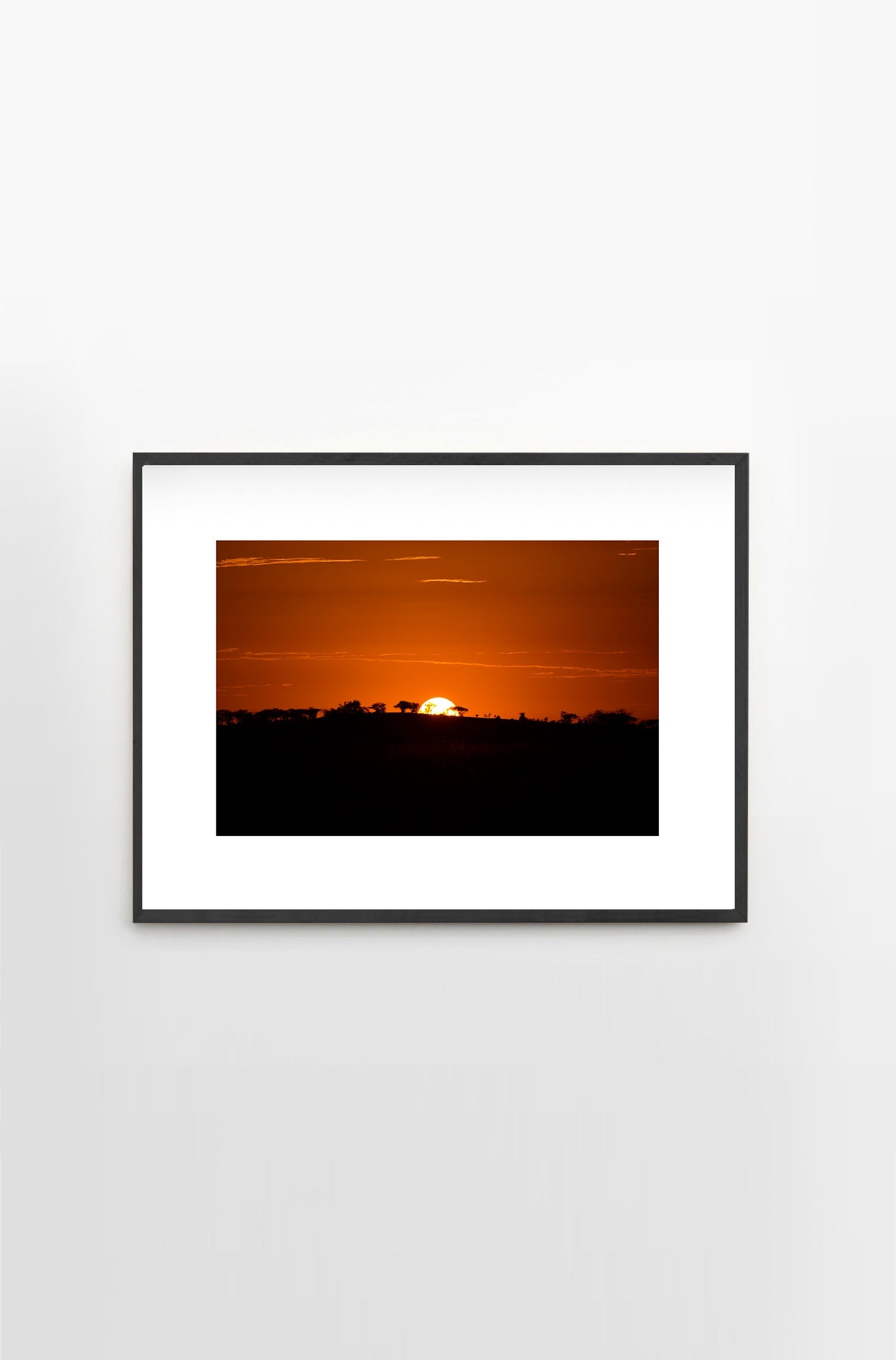Atardecer en África