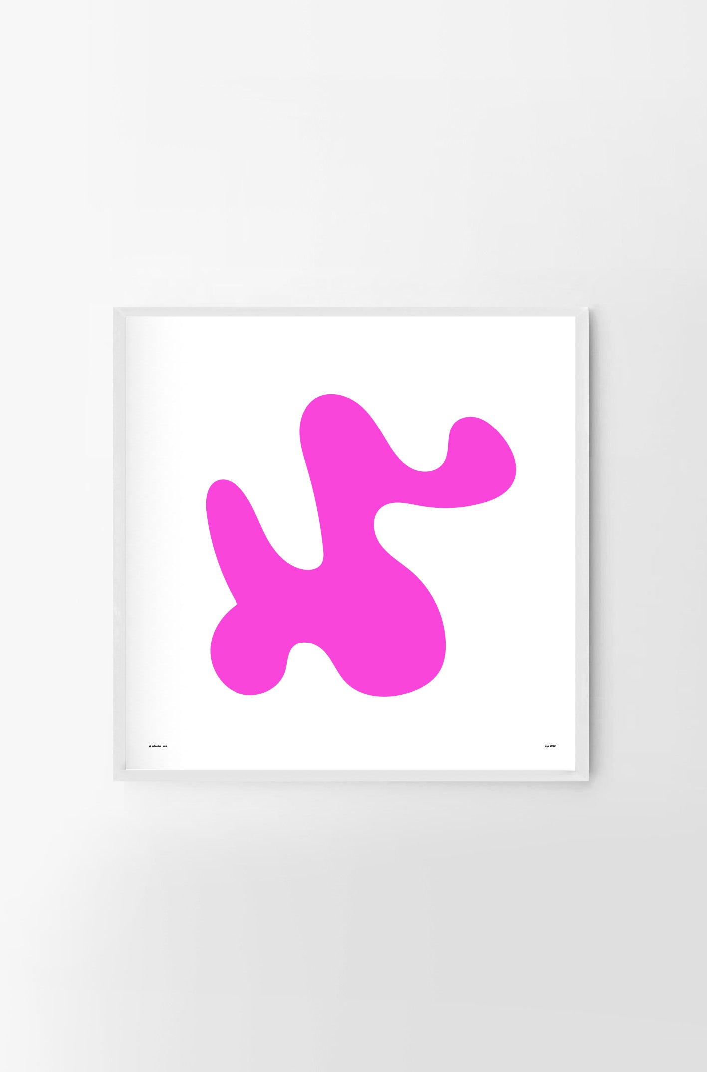 Cuadro fucsia PZC Stain