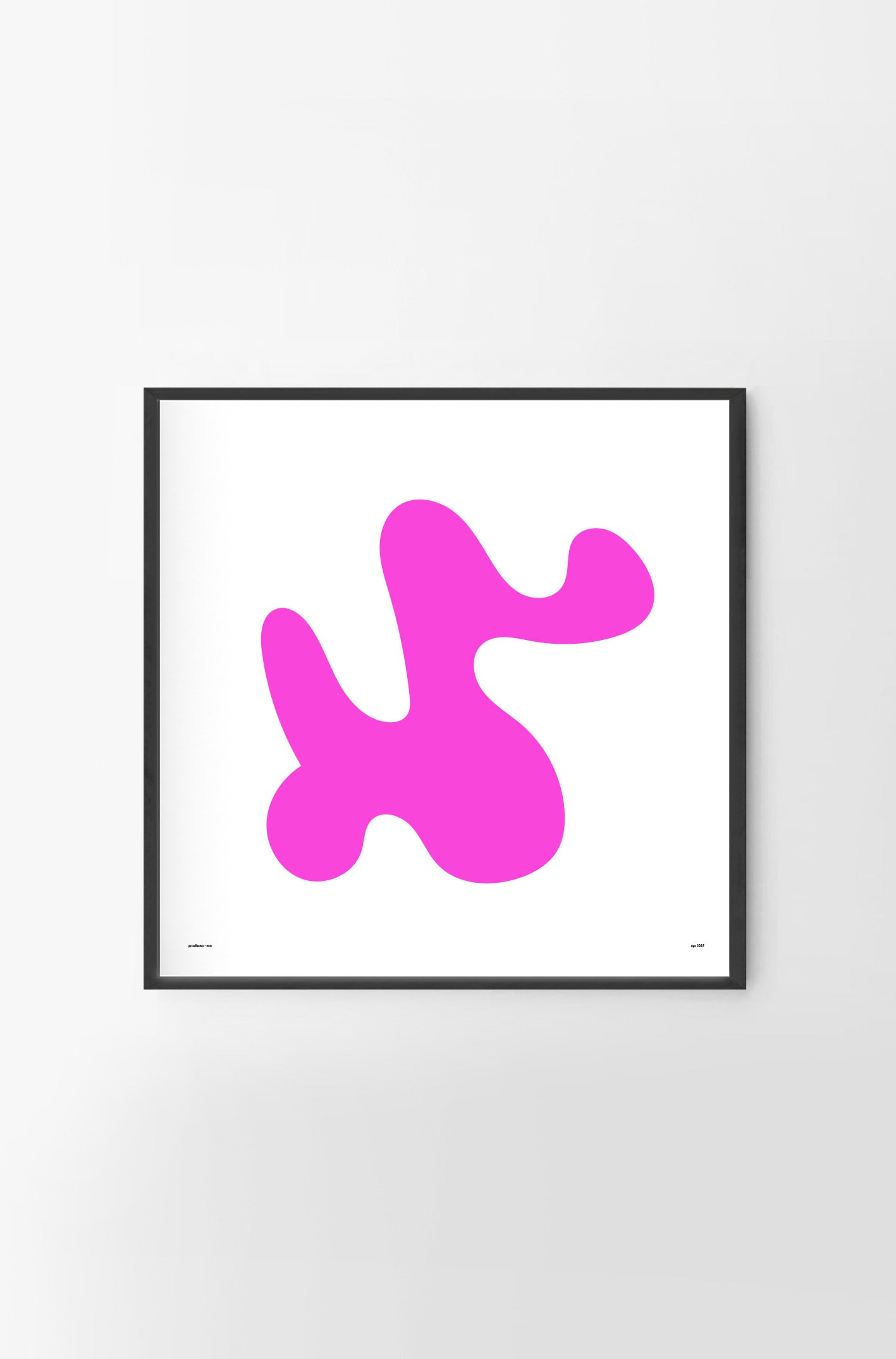 Cuadro fucsia PZC Stain